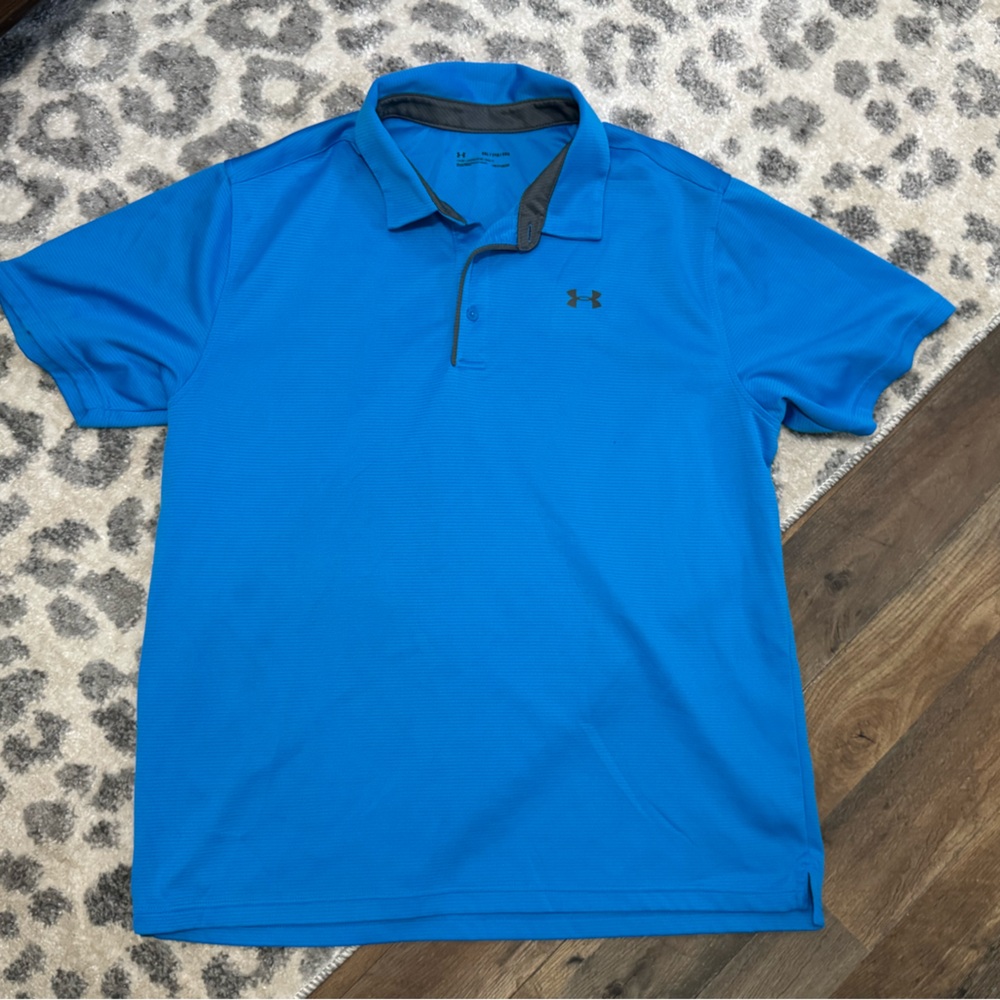 Under Armour HeatGear Jacket in Blue and Dark Gray